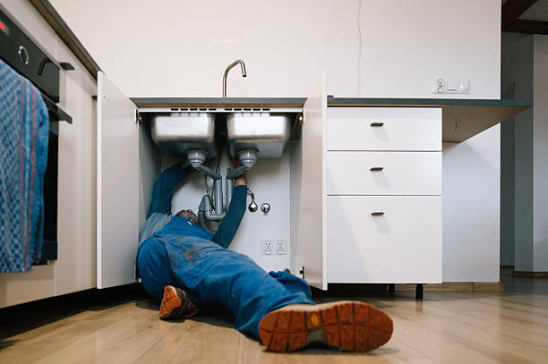 Professional Leak Detection technician working in Arcadia, OK